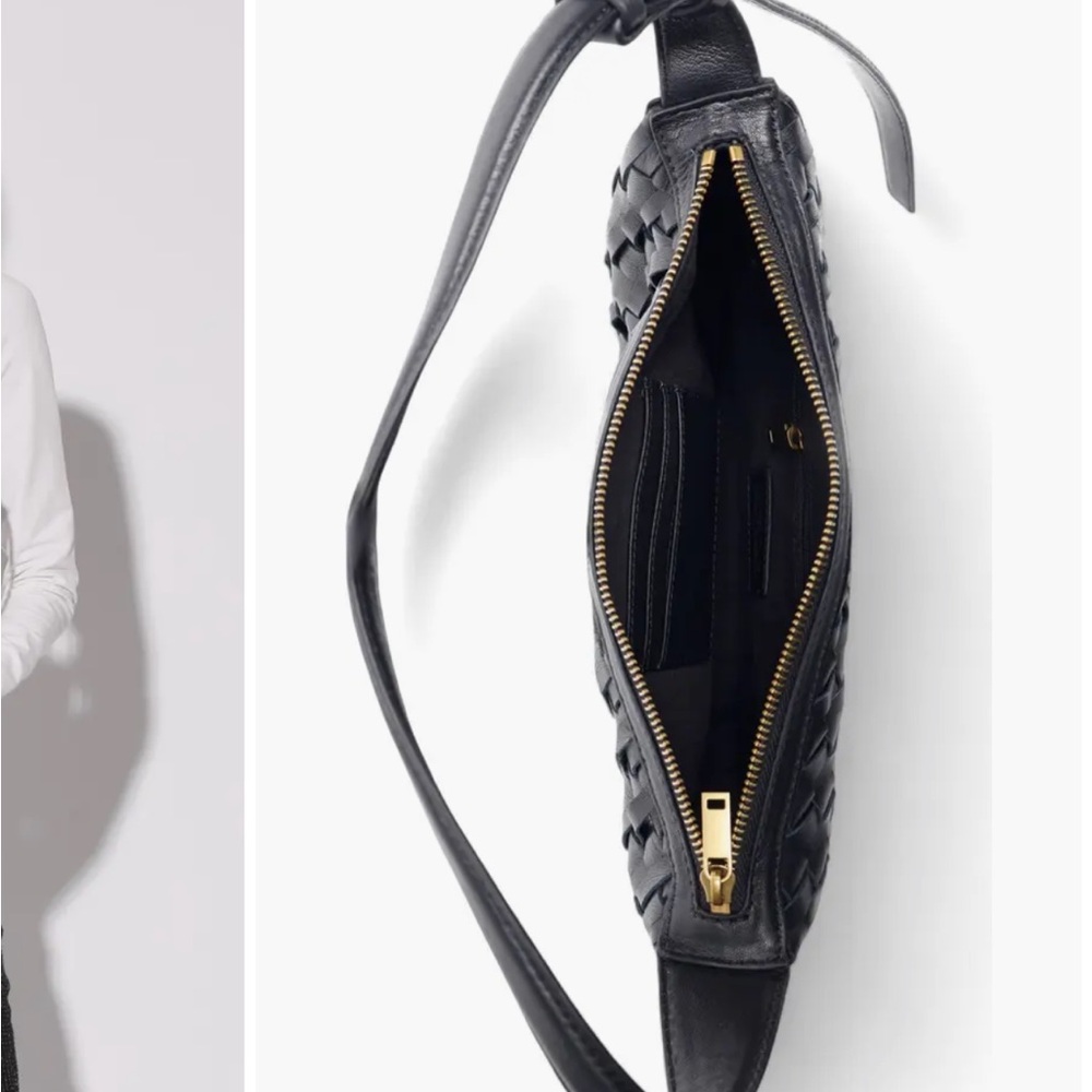 Walter Baker Blake Woven Leather Shoulder Bag - Picture 3 of 3